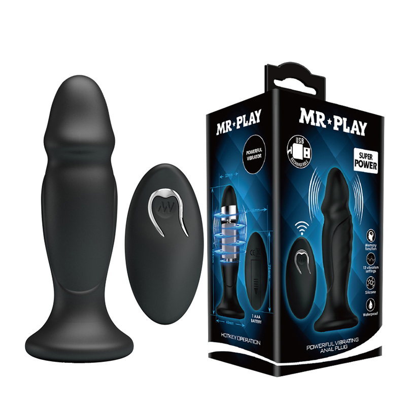 Mr. Play - Analplug in Penisform mit Fernsteuerung