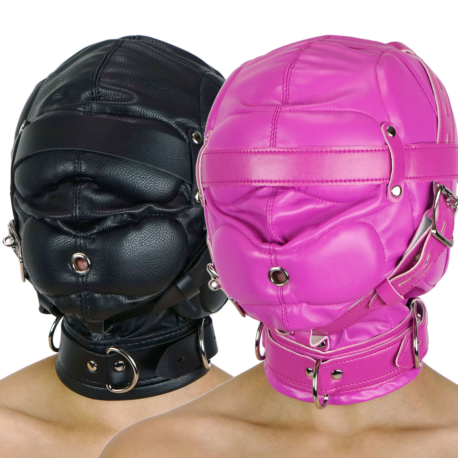Isolationsmaske schwarz oder pink